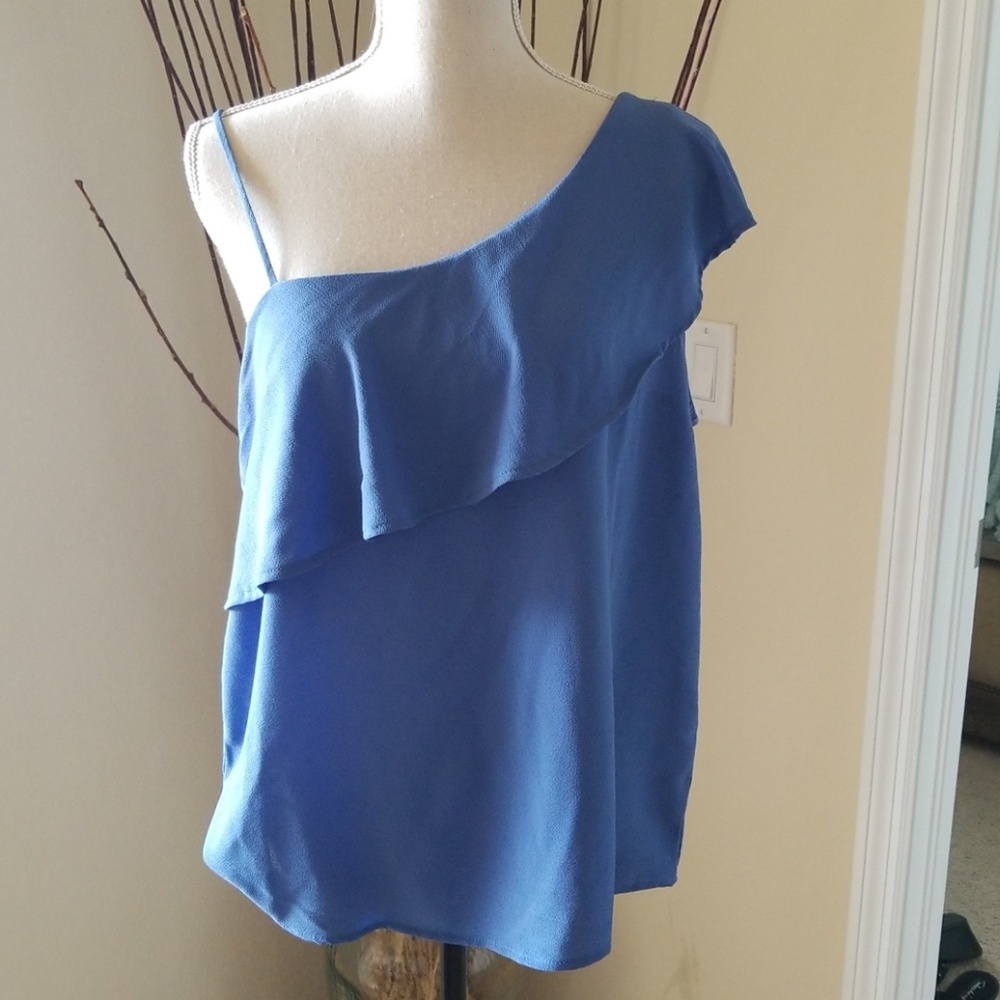 One shoulder blouse